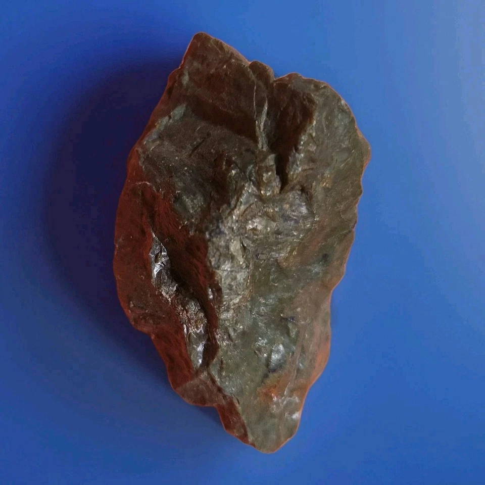 Oregon Serpentine Jade 80 gramos pieza de azul opaco, amarillo, verde,  Foto 3 de 4