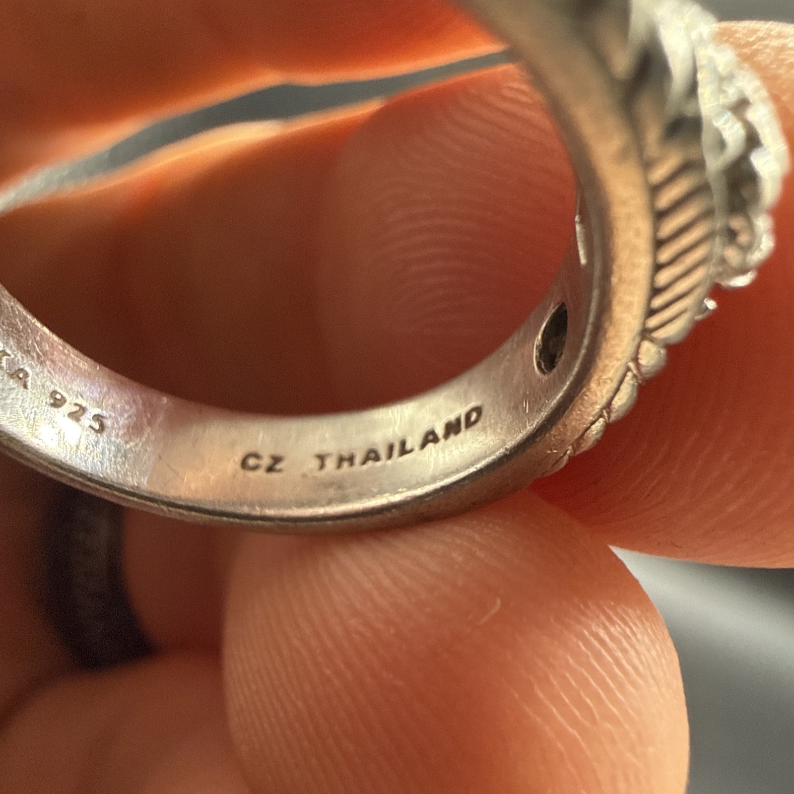 Judith Ripka Sterling Ruby Ring With Crystal/CZ A… - image 11