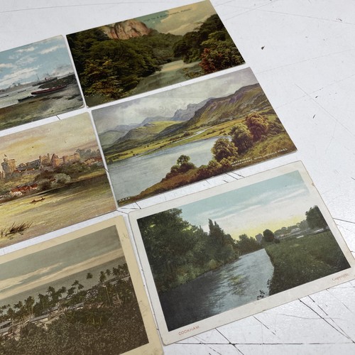 ORIGINAL VINTAGE Souvenir Postcard Letter Mail Lot Illustrate 1900s Junk Scrap 5 - Picture 4 of 4