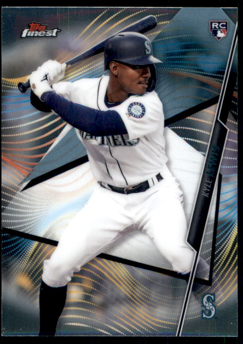 2020 Topps Finest #41 Kyle Lewis Rookie