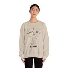 Sudadera Panda Identity, Sudadera Unisex Cuello Redondo, Lindo Animal [...]