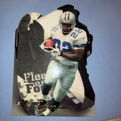 EMMITT SMITH 1997 SkyBox EX-2000 Fleet Of Foot #7 Dallas Cowboys Die Cut