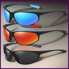 Unisex Wrap-Around Polarized Sports Sunglasses Durable Comfortable Outdoor