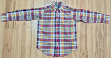 Polo Ralph Lauren Boy's Long Sleeve Multicolor Plaid Button Down Shirt 5