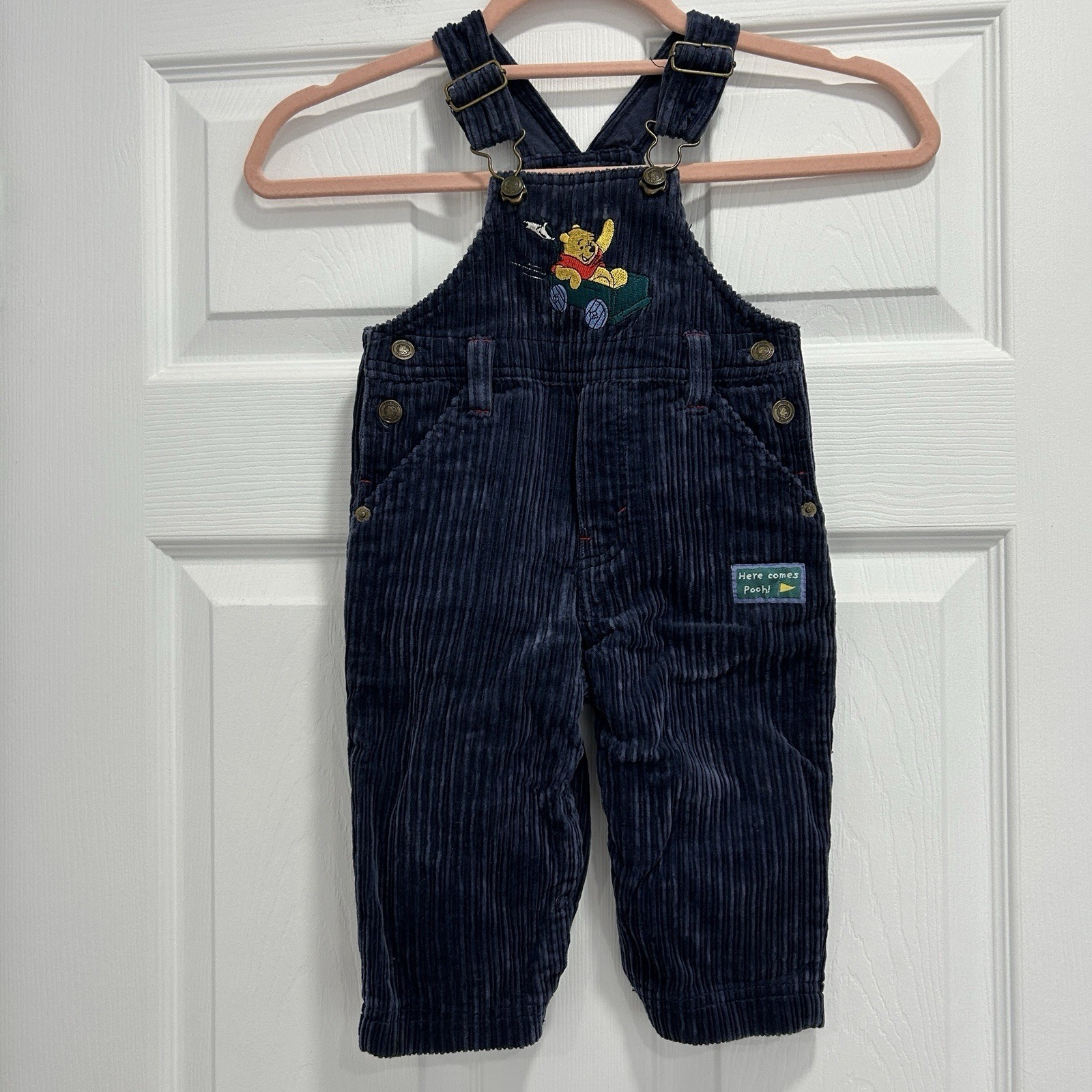 Vintage Winnie The Pooh Overalls 18M 100 Acre Collection Disney Here Comes Pooh