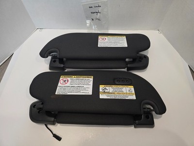 07-14 Ford Expedition Lincoln Navigator Sun Visor LH RH Homelink Black OEM A904