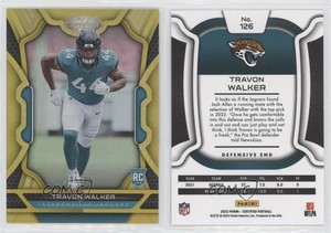 2022 Certified Rookies Mirror Gold /25 Travon Walker #126 Rookie RC