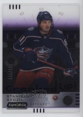 2023 Upper Deck Synergy Cranked Up Purple /199 Stanislav Svozil Rookie RC 1i58