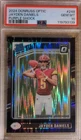2024 Panini Donruss Optic - Rated Rookie Jayden Daniels #248 Purple Shock  (RC)