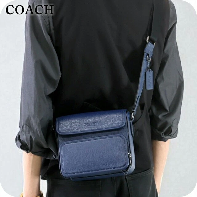 Coach Blue Bags for Men for sale | eBay