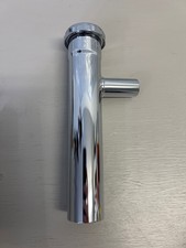 PROFLO PFTPB305 1.5" x 8" 20G Slip-Joint Tailpiece with 7/8" OD Branch Connectio