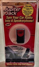 Jupiter Jack Hands Free Cell Device Turn Car Radio into a Speaker Phone New