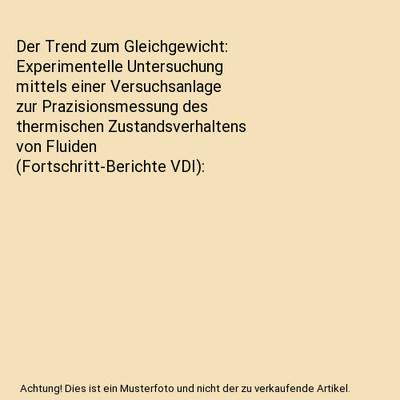 Der Trend zum Gleichgewicht: Experimentelle Untersuchung mittels einer Versuchsa