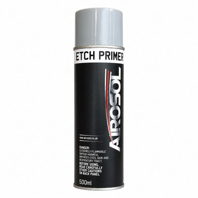Ätzgrundierung Aerosol Spray 500ml Bare Metal Auto Van Karosserie Haftvermittler