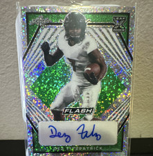Leaf Flash 2021 Green Rookie Dez Fitzpatrick Autograph /25 BA-DF1 Football Card