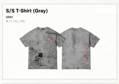 BTS ラスベガス　popup S/S T-Shirt (Gray) M PRE ORDER BTS LAS VEGAS POP-UP EXCLUSIVE MERCH ARIRANG | eBay