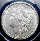 1883-S Morgan Silver Dollar Better Date Uncirculated No Scratches Original Luste