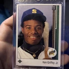 1989 Upper Deck - Star Rookie Ken Griffey Jr #1 (RC) FIRE!!!!!