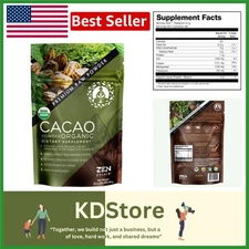 Organic Cacao Powder 1lb Unsweetened Raw  Superfood for Baking