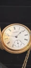 Antique Waltham Pocket Watch 1890s Watch Co Roman Dial Ornate Gold Filled Case