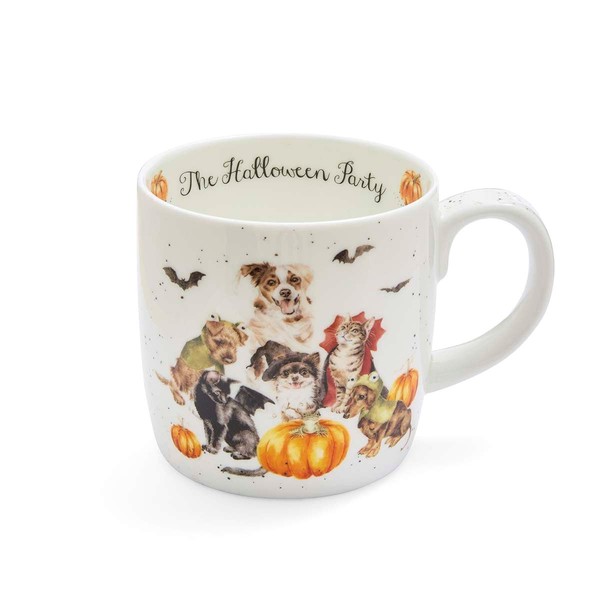 Wrendale Designs Porzellan-Becher The Halloween Party | Ca. 400Ml-image