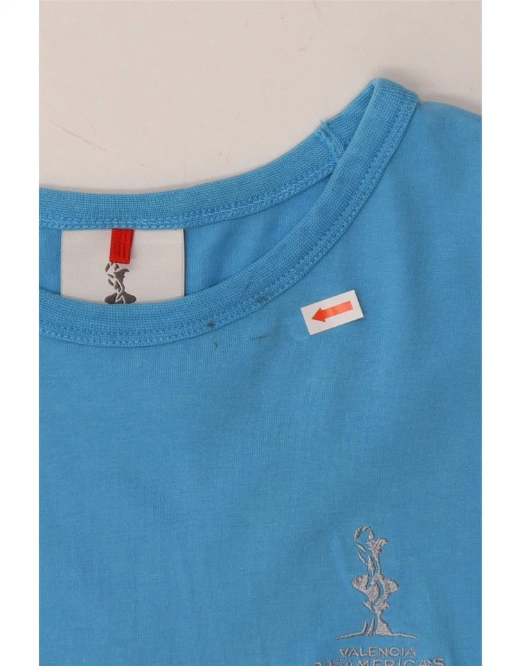 MURPHY & NYE Mens Graphic T-Shirt Top Small Blue Cotton DI76 Foto 3 de 4