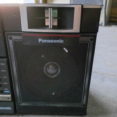 Vintage Panasonic RX-CW30 Dual Cassette/Raido Boombox | eBay