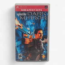 Syphon Filter Dark Mirror PSP Greatest Hits CIB Complete Tested