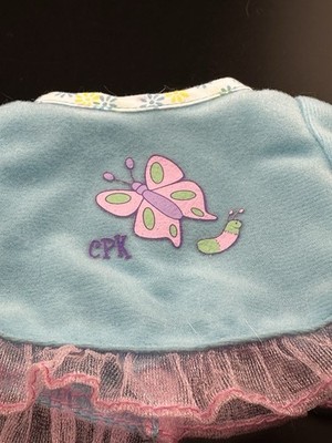Cabbage Patch Kids Newborns Doll 25th Anniversary Replacement Butterfly Shirt 08