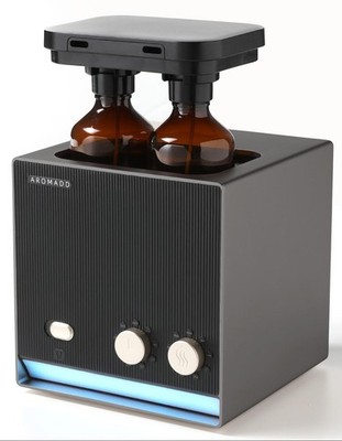 Aromadd Smart Aroma Waterless Essential Oil D-Air Pro, Black Titanium 