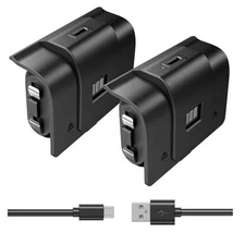 Rechargeable Xbox Controller Battery Pack, Play & Charge Kit for Xbox One/Xbox