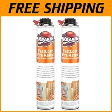 Fastcoat Foam Insulation - 2 Can Set for Superior Thermal & Acoustic Protection