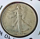 1946 Liberty Walking Half Dollar 50C Philadelphia 90% Silver Business KM#142