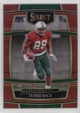 2022 Panini Select Draft Picks Concourse Red Prizm /149 Jerry Rice #53 HOF 0ud4