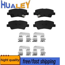 4PCS Rear Ceramic Brake Pads For Hyundai Accent Veloster Grandeur Elantra Sonata
