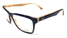 Ray Ban RB5279 5131 Glossy Blue Brown Square Eyeglasses 55-18 145 New