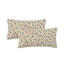 Accent Pillow Cover with Insert - Premium Quality, Soft Elegant Finish - 2 Pack