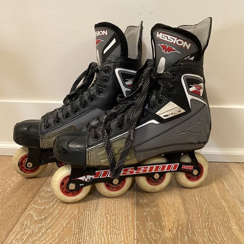 Size 10E Mission CSX Inline Roller Hockey Skates Mens eBay