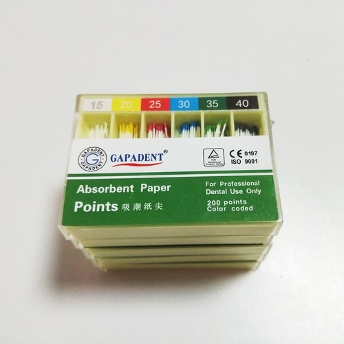 5 Packs Gutta Percha Absorbent Paper Points Root Canal Endo 200points/pack - Picture 18 of 18