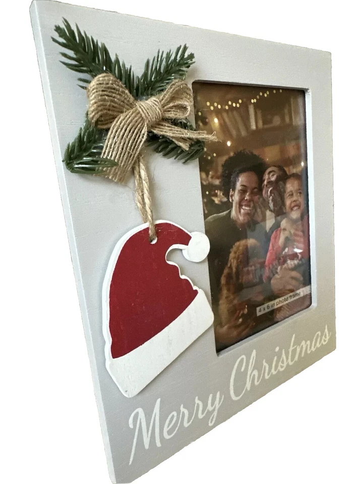 Marco de madera de Navidad para recuerdos 4*6 Foto 4 de 4