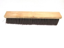 NOS! MAGNOLIA 18" FLOOR BRUSH BROWN POLY 3" BRISTLES 