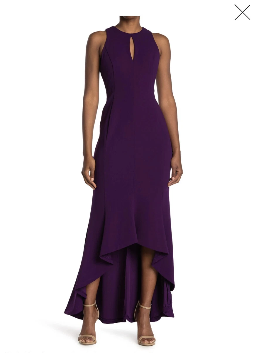 calvin klein purple dress