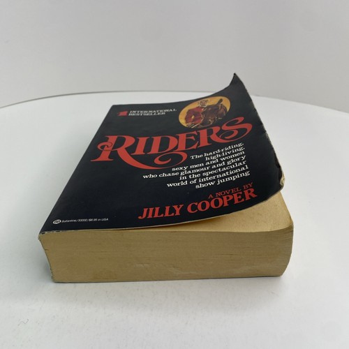 RIDERS By Jilly Cooper - Vintage Paperback - Third Print - Used, Look - Read - Picture 2 of 20