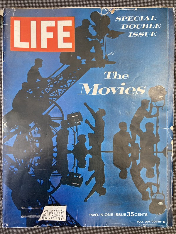 Vintage Life Magazine Special Double Issue “The Movies”: Burton, Wood, Loren