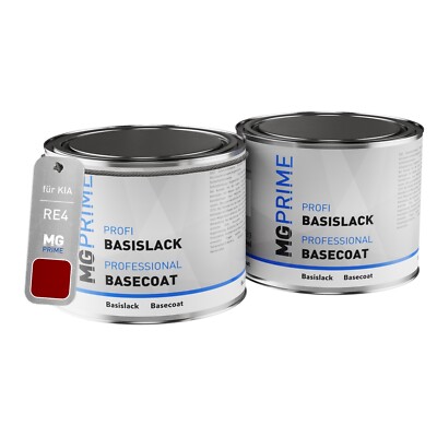 Autolack Set Dose für KIA RE4 Marcato Red Metallic 1,0L