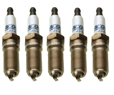 Set Of 5 Spark Plugs AcDelco For Isuzu i-350 2006 3.5L i-370 2007-2008 3.7L L5