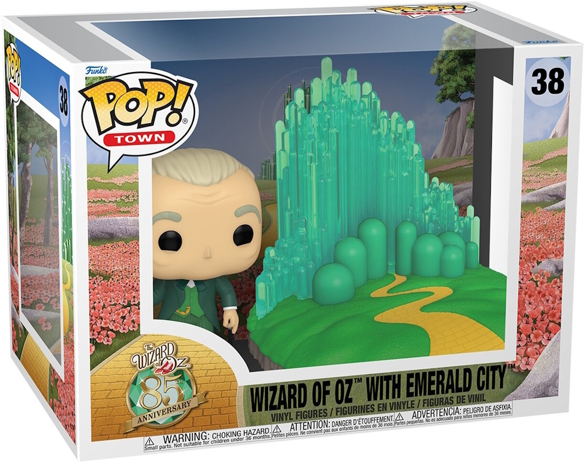 The Wizard oF Oz - With Emerald City 38 Funko Pop! Town Vinyl