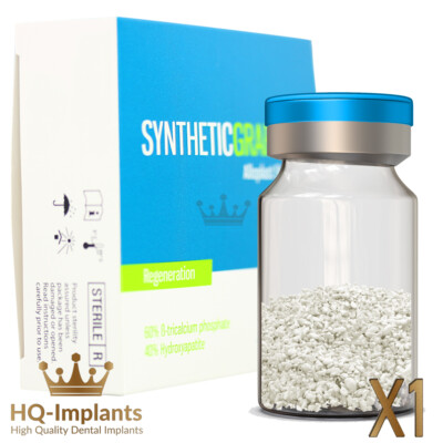 1.0cc Graft Substitute Powder Biocompatible Sterile Blister Dental Synthetic