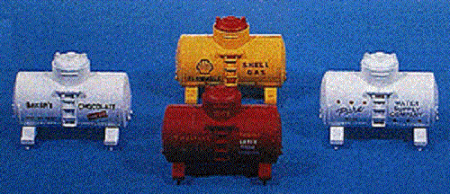 MPC 1455 HO 4 Movable Tanks New Free Shipping - Bild 2 von 2