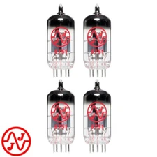 Brand New JJ Tesla 5751 GAIN MATCHED Quad (4) Vacuum Tubes Low-Gain 12AX7